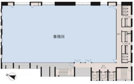 木材会館基準階図面