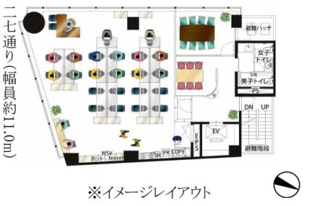 喜京家ビル基準階図面