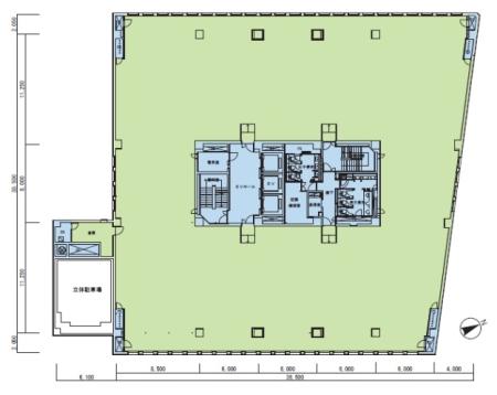 五反田ブリックビル基準階図面