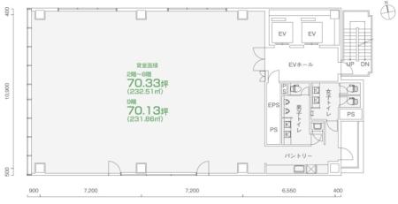 ＰＭＯ東日本橋基準階図面