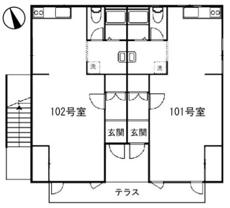 カーサ西麻布1階