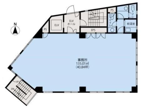 青葉台タワーアネックス基準階図面