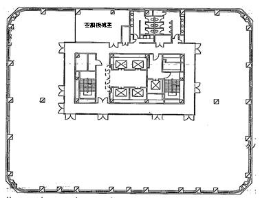 コアシティ立川基準階間取り図