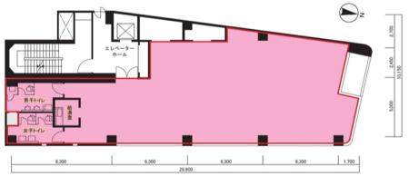 渋谷日永ビル基準階図面