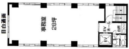 東専堂ビル基準階図面