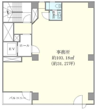 岡崎ビル基準階図面
