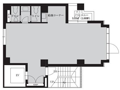 VORT渋谷eastⅡ基準階間取り図
