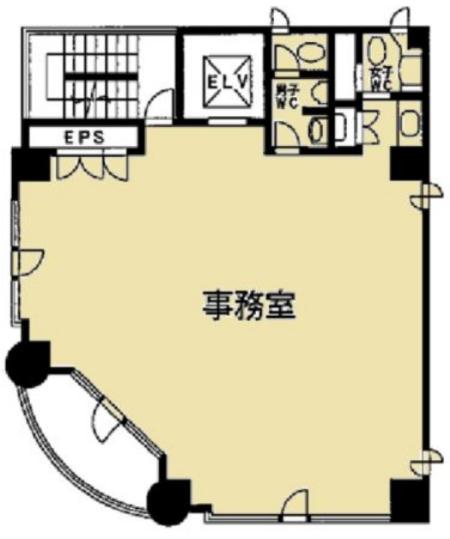高正ビル基準階図面