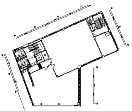 千住野村證券ビル基準階図面