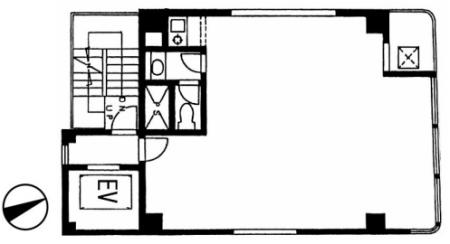 エムワンビル基準階図面