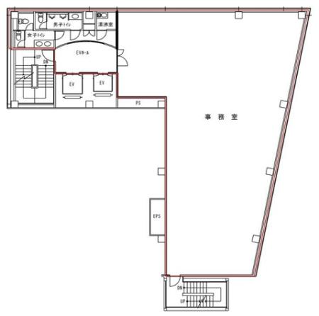ＥＧビル基準階間取り図
