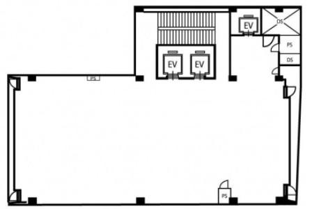 JEWEL BOX GINZA基準階図面