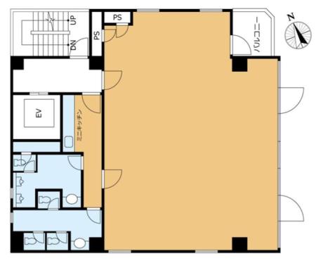 VORT高田馬場Ⅰ基準階図面