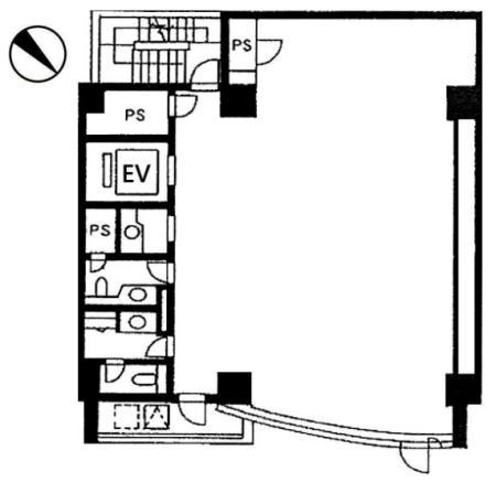 イースト・インタービル基準階図面