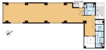 VORT西新宿NEX基準階間取り図
