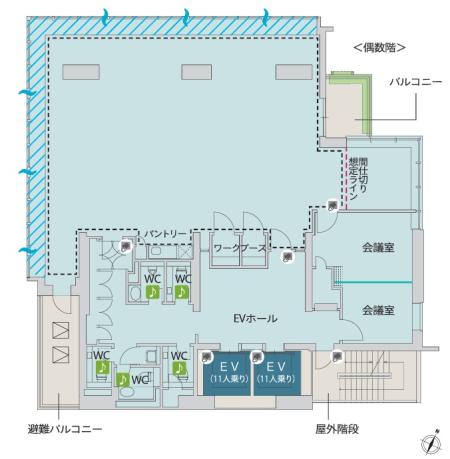 岩本町PREX2～9階