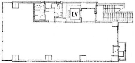 芝浦中村ビル基準階図面