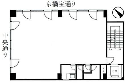 TCMビルディング基準階図面