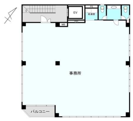 第3グロビスビル基準階図面
