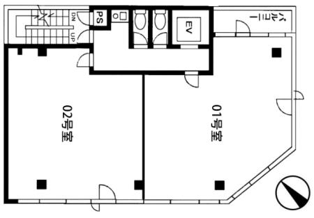 アパライトビル基準階図面