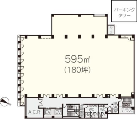新六本木ビル基準階図面