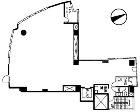 サウスタワー基準階図面