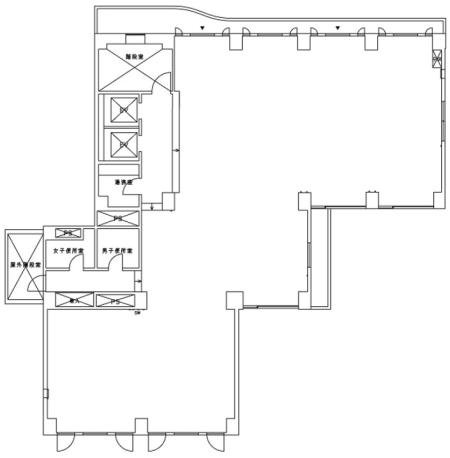 樋口本店ビル基準階図面