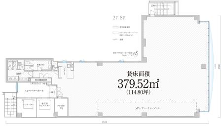 ＰＭＯ市ヶ谷基準階図面