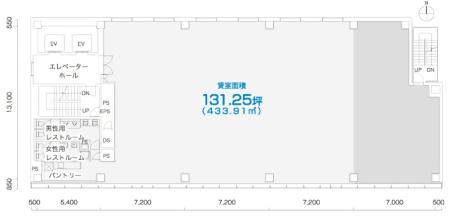 PMO秋葉原基準階図面