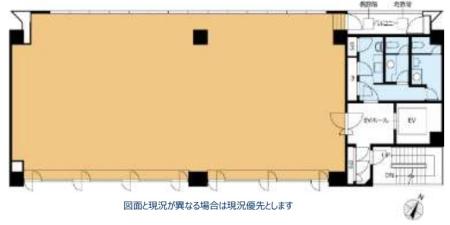 VORT外苑前Ⅰ基準階図面