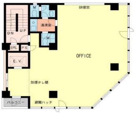 210野村ビル基準階図面