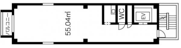 JP高槻駅前BLD基準階図面