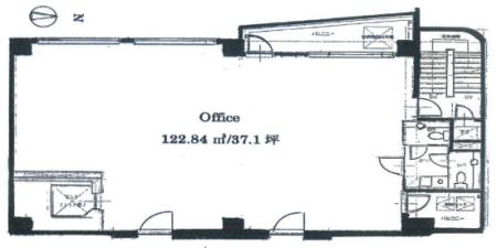 プレミアム・ユーゾーンビル基準階図面