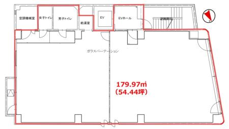 神宮前董友ビルⅠ基準階図面