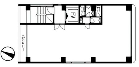 芝石井ビル基準階図面