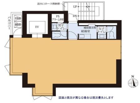 VORT秋葉原Ⅲ基準階図面