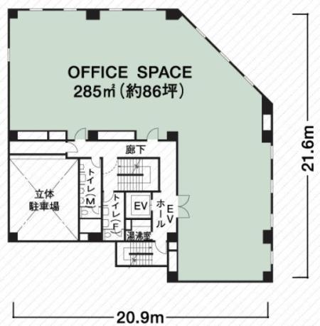 第44興和ビル基準階図面