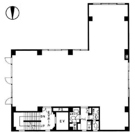 シントクビル基準階図面