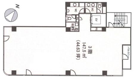 共和15番館ビル3階