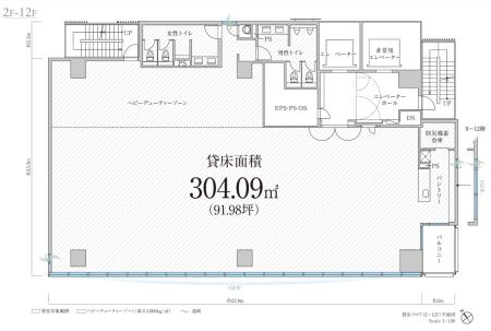 ＰＭＯ池袋基準階図面