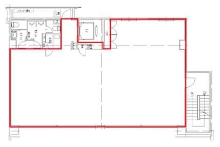 赤坂フェニックスビル基準階間取り図