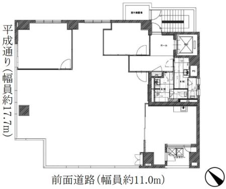 ＋SHIFT GINZA EAST3階