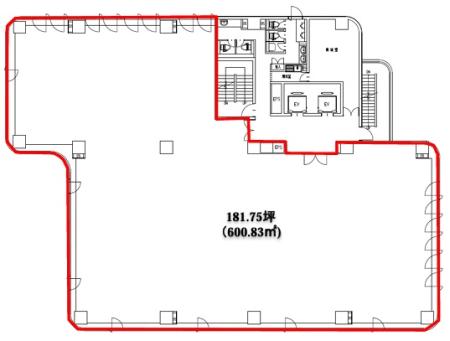 ＯＮＥＳＴ本郷スクエア基準階間取り図