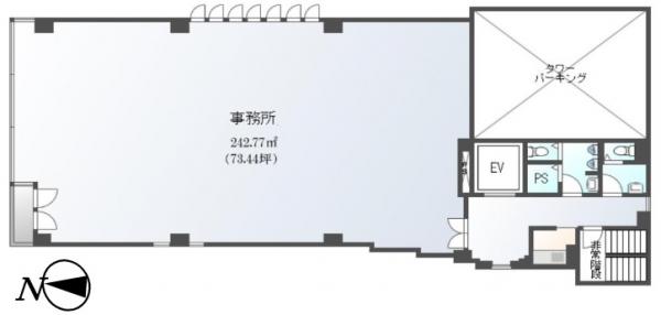 コレカ日本橋ビル基準階図面