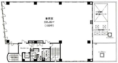 高木ビル基準階図面