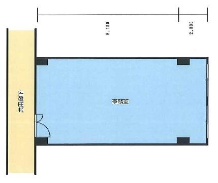 成晃ビル２階間取り図