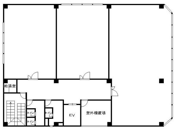 永井ビル基準階間取り図