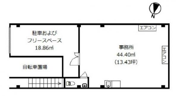 ＫＡＩＳＥＩ・Ｍビル１階間取り図