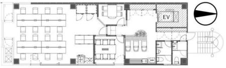 フォーライフオフィス東神田ビル基準階図面