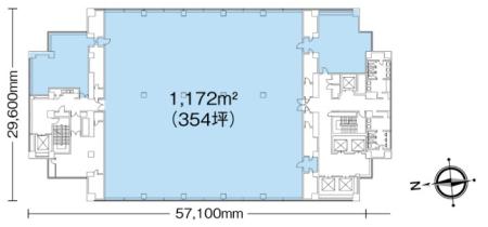 三田ＮＮビル基準階図面